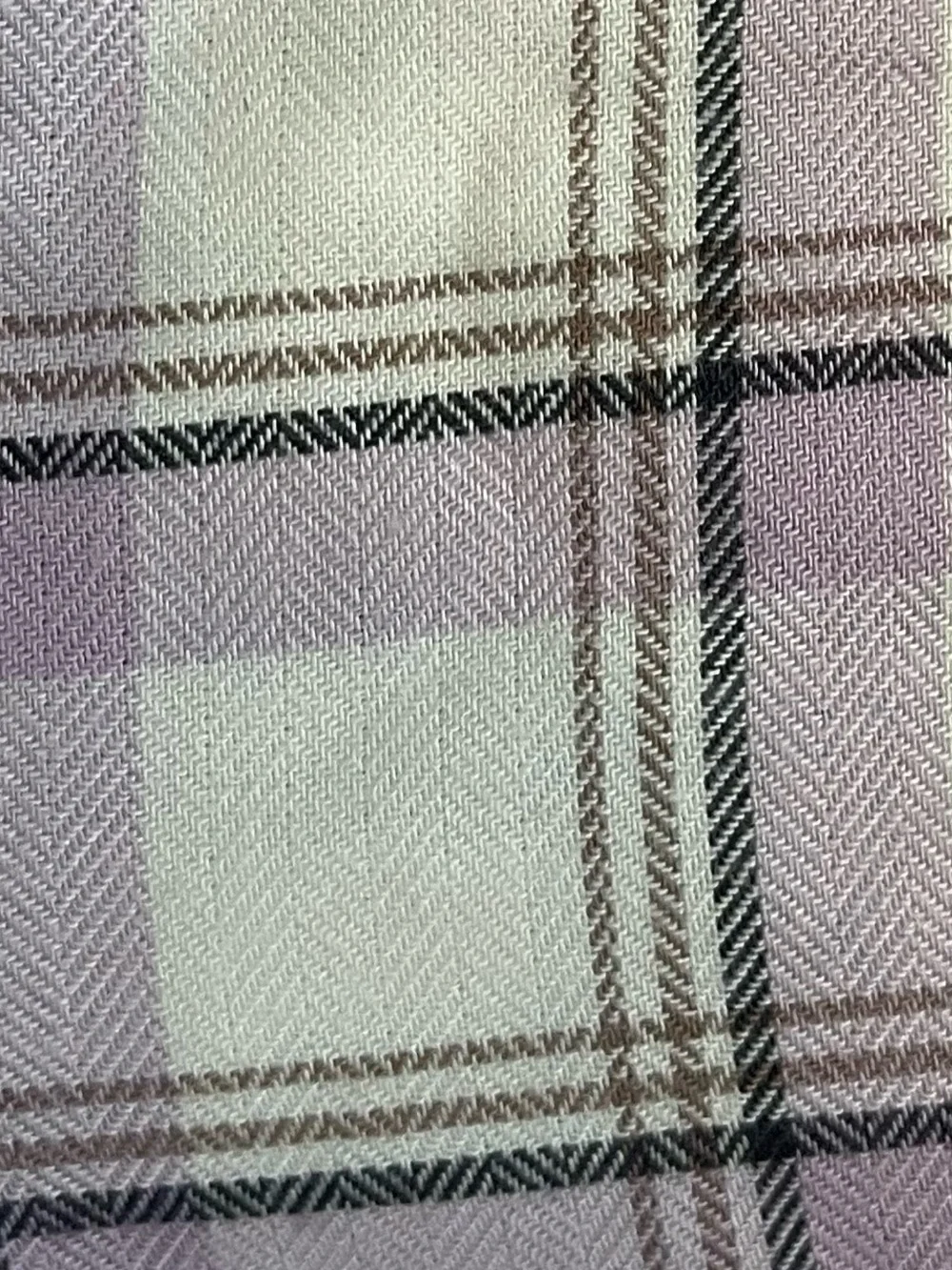 State Of Day Pajama Pants Sunday Plaid, XXL Purple